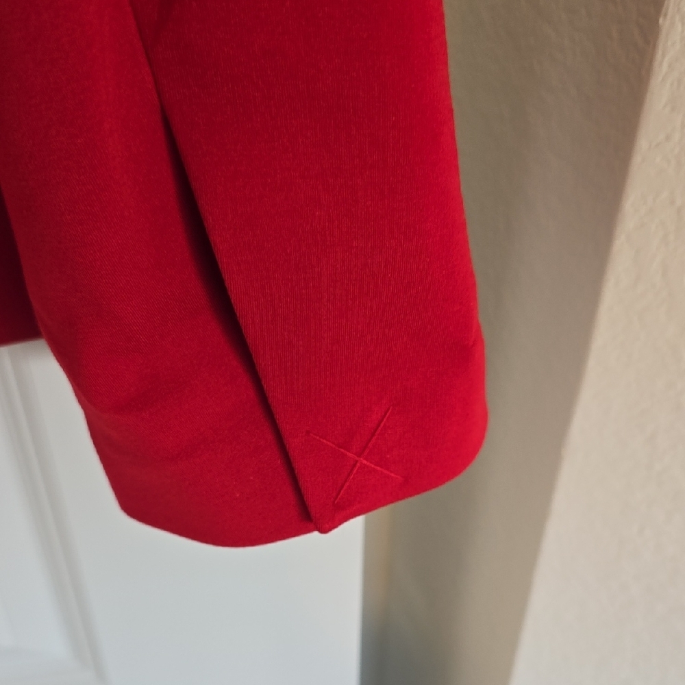SPANX Vibrant Red Blazer and Pants Set - Picture 5 of 7